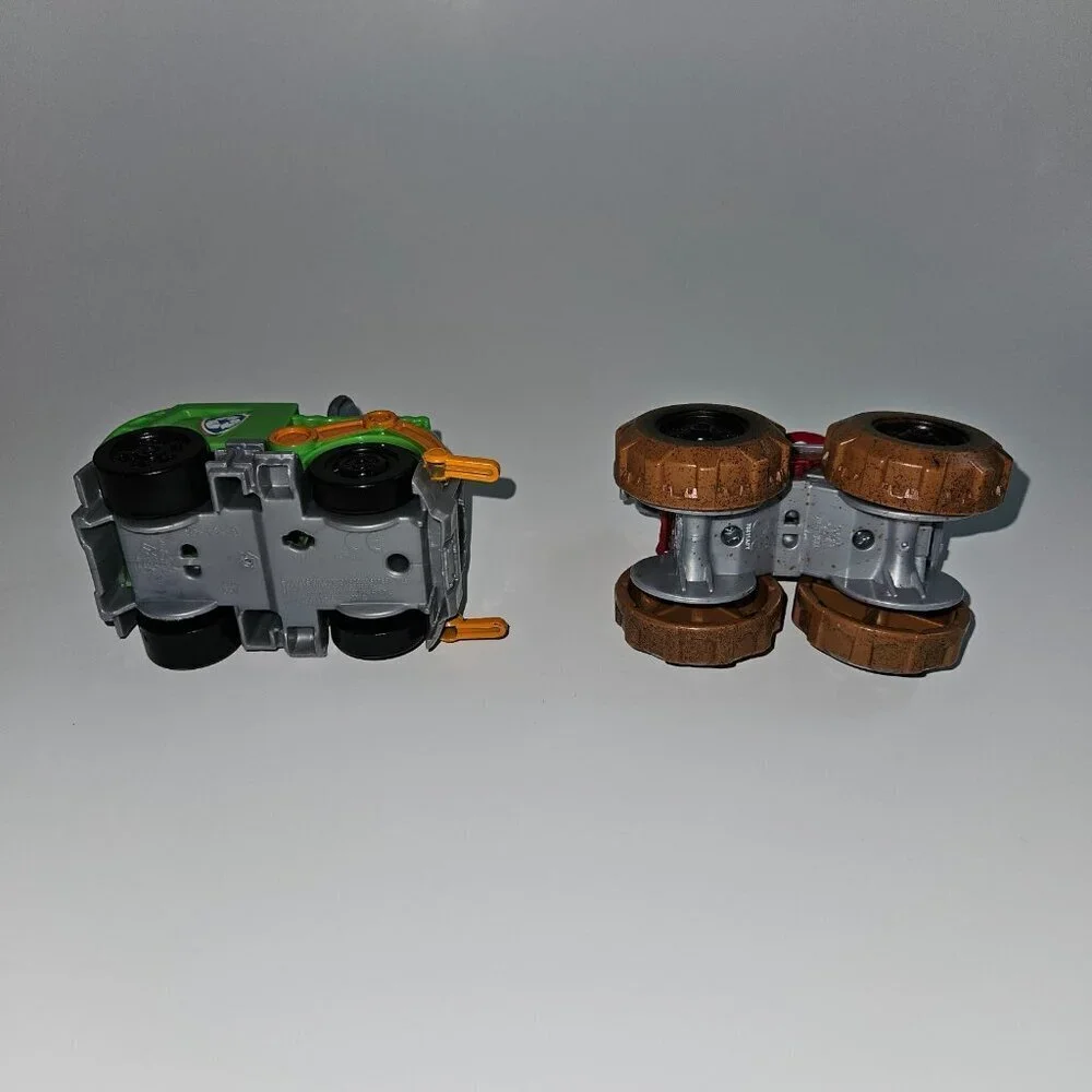 PAW Patrol Character Vehicle Toy Lot Marshall Monster Truck Rocky Garbage Truck